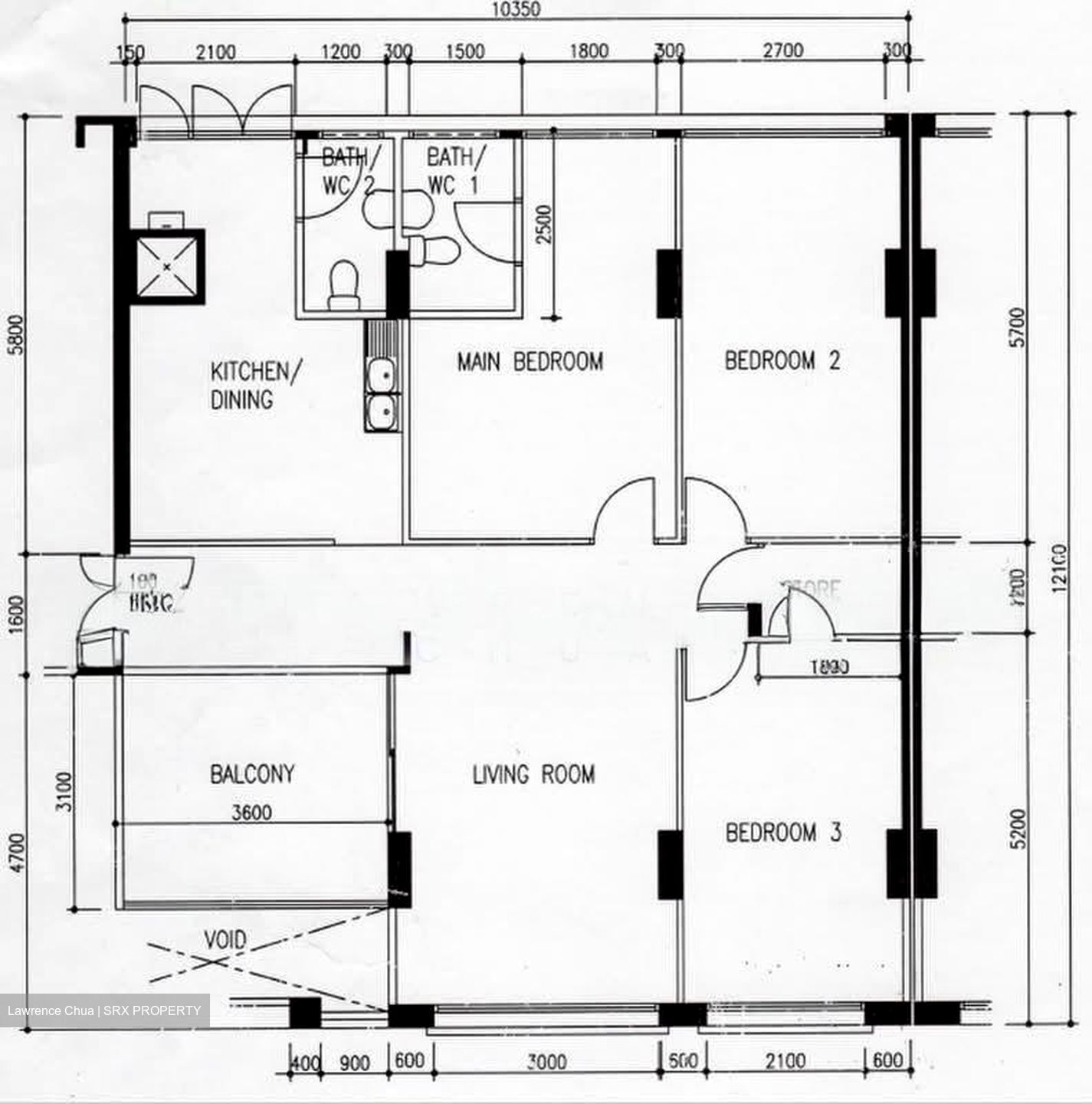 Blk 308 Woodlands Avenue 1 (Woodlands), HDB 4 Rooms #570137001